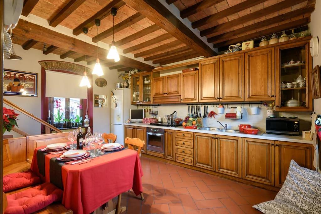 Ortignano Raggiolo Villa "Corte De' Baldi" מראה חיצוני תמונה